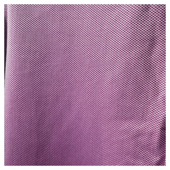 Alfred Sung Men’s XL pink/purple tone Button Down Dress Shirt neck 17.5 - Picture 4 of 4